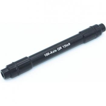 Eje de conversión de liberación rápida de 12 a 9 mm
