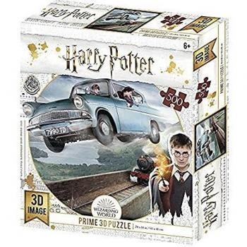 Puzzle lenticular Harry Potter Ford Anglia 500 piezas