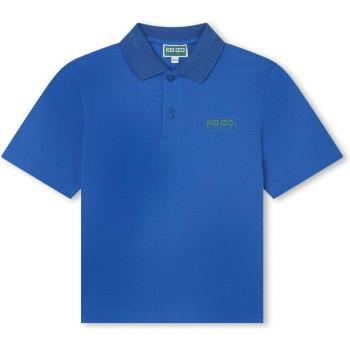 Veste Polo Bleue Kenzo Kids Garçon 3A