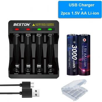 Batterie AA Lithium 2A Rechargeable
