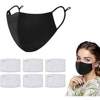 Unisex Black PM2.5 Filter Set (15 Pieces)