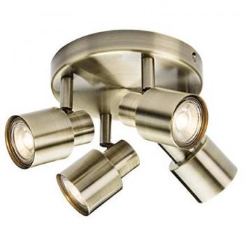 KnightsBridge 230V GU10 Quad Spotlight