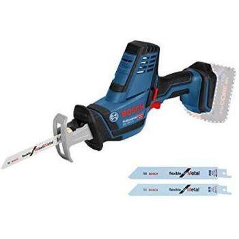 Sierra sable Bosch GSA 18 V-LI C, 0-3050 cpm, corte hasta 200 mm, sin batería, en caja