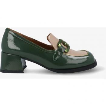 Mocasines de mujer Noa Harmon en charol vegano con adorno multi-verde