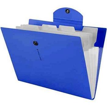 Five-Pocket Letter Paper Holder