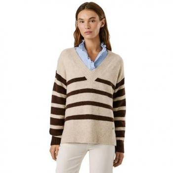 Cecile Stripe M Maglione Donna