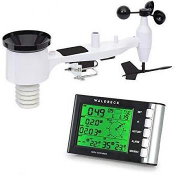 Waldbeck Kopernikus Wind & Regen Station mit Touch‑Display