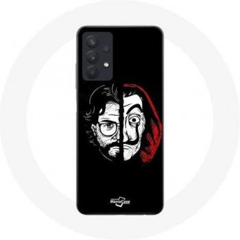 Fodera Samsung Galaxy A32 5G La Casa di Carta Maschera El Profesor Split