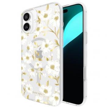 Coque MagSafe Kate Spade iPhone 16 Plus Motif Floral