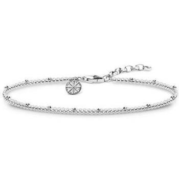 Thomas Sabo Bracciale con Charm Donna Argento KA0007-001-21-L19v