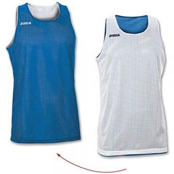 Camiseta reversible Joma hombre royal-blanco