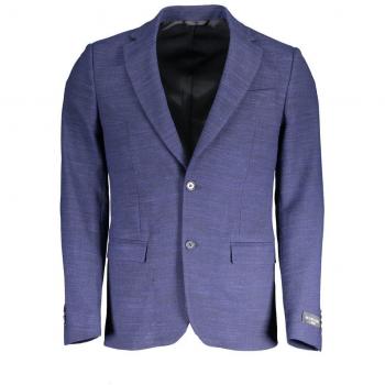 Blue Poly Blazer 2XL – Guess Menswear