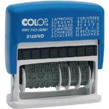 Colop S120/WD Dial-A-Phrase Dater