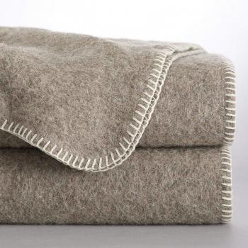 Châle Chaleur Neige Beige