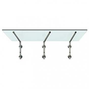 Baldacchino Transparente 250x90 – Acciaio Inossidabile