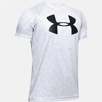 UA Kids Classic Grey T‑Top, Large
