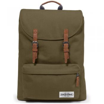 Sac à dos Eastpak London avec poche frontale en polyester vert