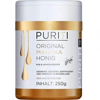 PURITI reiner Manuka Honig 250 g – 100 MGO aus Neuseeland