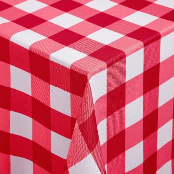 Nappe Country Neo ERWIN M. – 130 × 280 cm – Couleur Rouge – Carrée/Rectangulaire