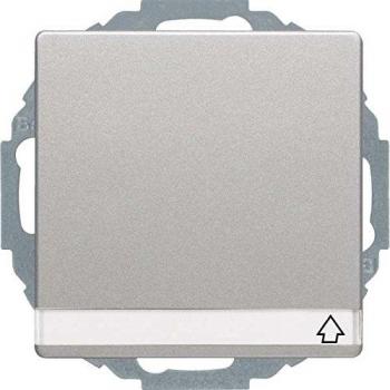 Berker Schuko-Steckdose erhöhtem Berührungsschutz Klappdeckel 45 Grad drehbar Q1/Q3/Q7 aluminium (47466084)