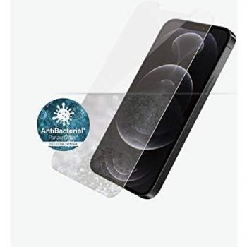 PanzerGlass Antibacterial Protective Glass for Apple iPhone 12/12 Pro (Standard Fit)