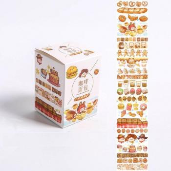Fita de Papel Washi Kawaii Mascotas en Cartoon