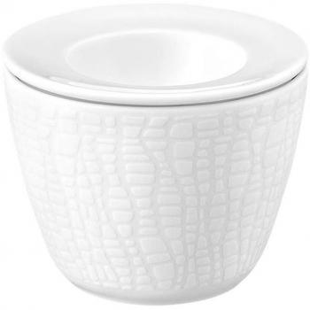 Seltmann Weiden 001.743920 Fashion Luxury White Snack und Ei 2-teilig, Weiß