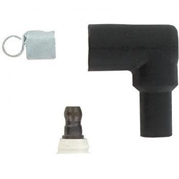 Antiparasite / Connecteur de bougie d'allumage en caoutchouc avec épingle adaptable pour moteurs BRIGGS & STRATTON et autres