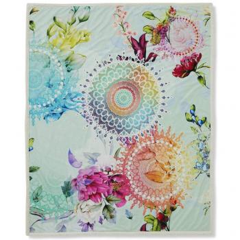 Coperchio a Plissett HIP Lilyane Verde Chiaro – 130x160 cm