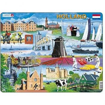 Animali dell'Ungheria Puzzle Larsen (80 pezzi)