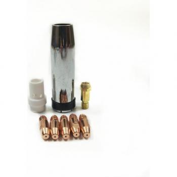 Kit Puntas MIG/MAG 36KD con Soporte y Boquilla de Gas