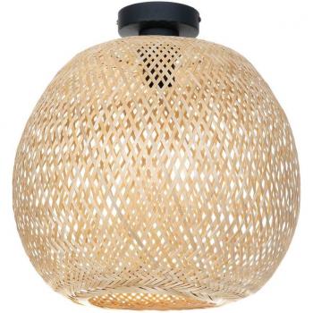 Dabila Ceiling Light in Brown, Ø 35 cm, E27, Dimmable by Lindby
