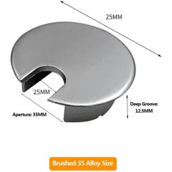 Cubierta de Agujero de Alambre Zinc – Caja de 35 mm