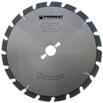 Lama circolare 315mm 20 denti foro 30mm larghezza taglio 3.2mm in carburo Promat