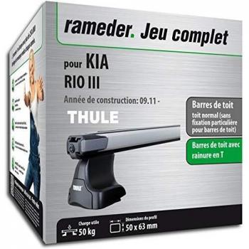 Barres de Toit SlideBar Compatible KIA Rio III Rameder