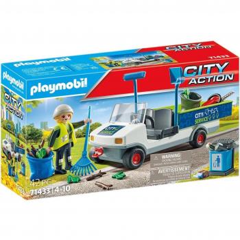 Playmobil 71433 Jeu de Construction Nettoyage Urbain