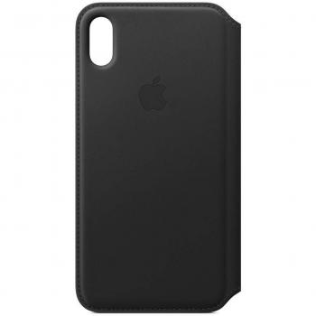 XS Max Leather Folio – Black Edition
