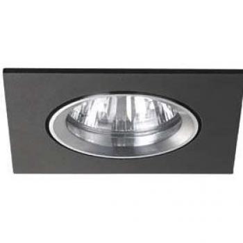 Brumberg Einbau-Downlight GX5,3 50W schwarz/alu 00006600