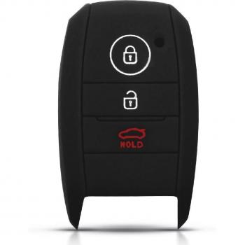 Accessoire de clé en silicone KEYYOU pour Kia Rio KX3 KX5 K3S Ceed Cerato Optima K5 Sportage Sorento