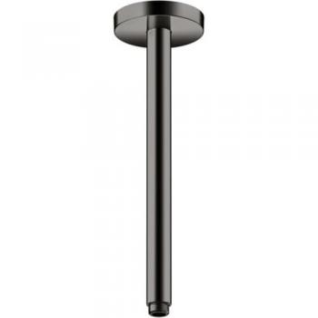 Raccord plafond 300 mm Hansgrohe Axor – finition chrome noir poli