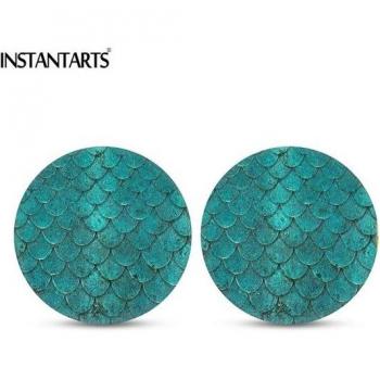 Colorful Mermaid Coaster Mat for Cars