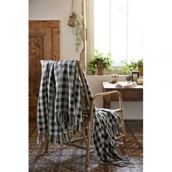 Plaid Décoratif Frangé Gabriel 130x160