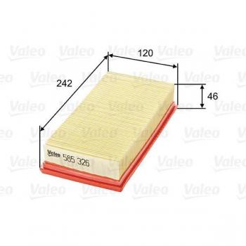 Cartouche filtrante VALEO 585326 pour SUZUKI Swift 4, Swift 3 et Splash 3/5 portes