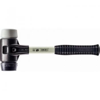 Halder Simplex 30 mm : caoutchouc chargé, TPE moyen, fonte malléable renforcée, manche GF