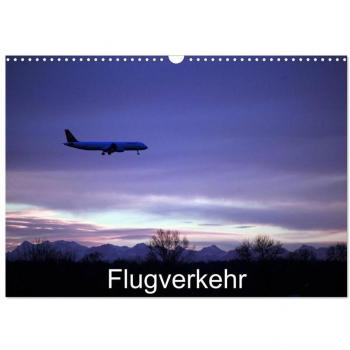 Gagelart, Gagelart: Flugverkehr (Wandkalender 2024 DIN A3 quer), CALVENDO Monatskalender