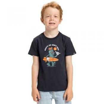 Quiksilver T-Shirt „Ev Gone Surfing“ – Herren/Junior Schwarz