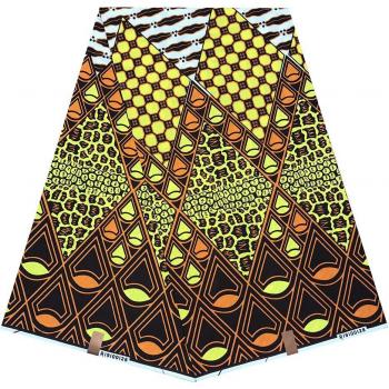 100% Cotton Wax Print