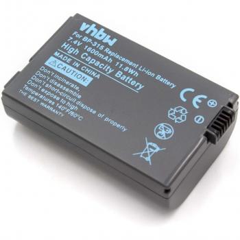 Vhbw 1620 mAh Akku für Canon Legria HV10, DC51