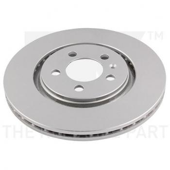 Disque de frein NVK 314735 revêtu pour Volkswagen et Seat