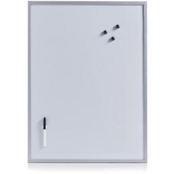 Zeller 11510 – Pizarra Magnética 20x60 cm, tono Alu‑Gris
